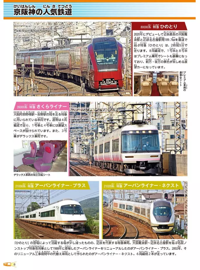 京阪神版 鉄道地図鑑 |学習と教育を支援する通販会社-YTT Net